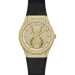 Outlet Guess Montre Femme Princess en Silicone noire