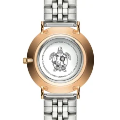 Femme Amelia Parker Montre Femme Rose Turtle en Acier rose doré/argenté
