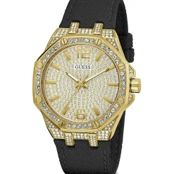 Femme Guess Montre Femme Shimmer en Tissu noire
