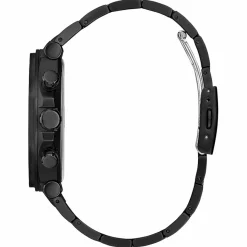 Online Guess Montre Homme Edge en Acier noire