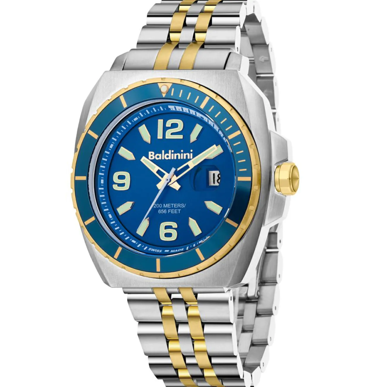 Homme Baldinini Montre Homme en Acier Acqua argenté/doré