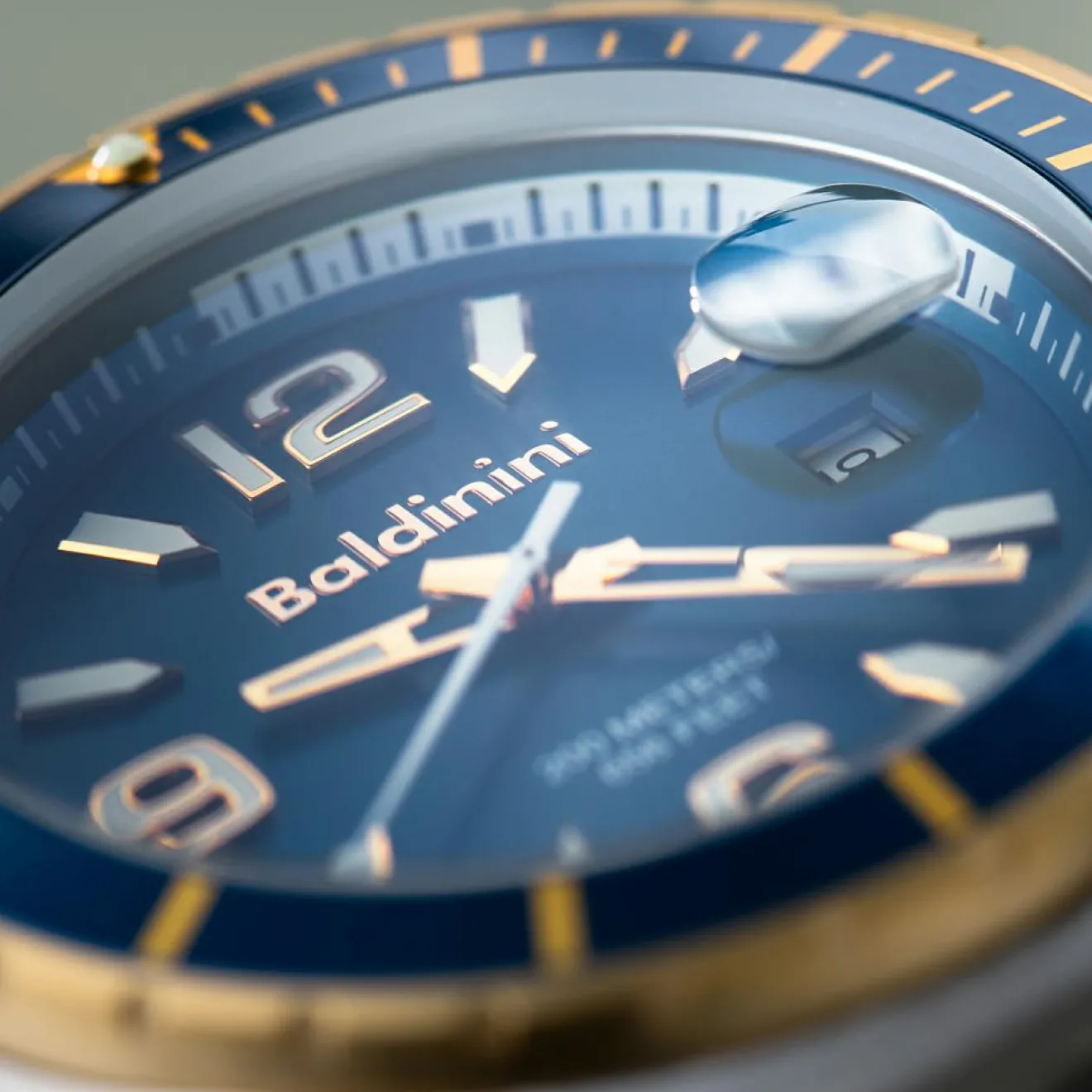 Homme Baldinini Montre Homme en Acier Acqua argenté/doré