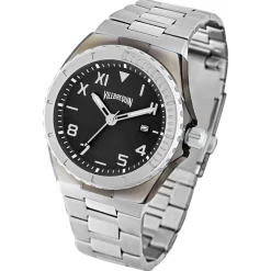 Homme Vilebrequin Montre Homme en Acier argentée
