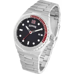 Homme Vilebrequin Montre Homme en Acier argentée