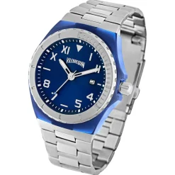 Homme Vilebrequin Montre Homme en Acier argentée