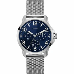 Best Guess Montre Homme en Acier argentée