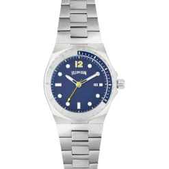 Clearance Vilebrequin Montre Homme en Acier argentée