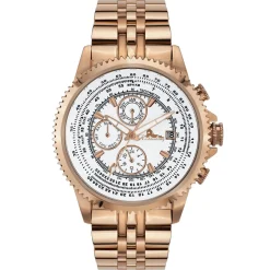 Homme Richtenburg Montre Homme en Acier Panama rosegold