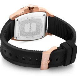 New Baldinini Montre Homme en Caoutchouc Acqua noire