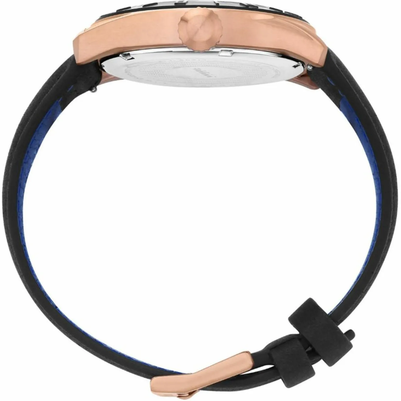 Homme Baldinini Montre Homme en Cuir Adria noire