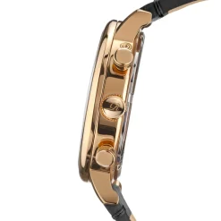 Homme Richtenburg Montre Homme en Cuir Burbank noire