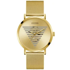Sale Guess Montre Homme Idol en Acier dorée