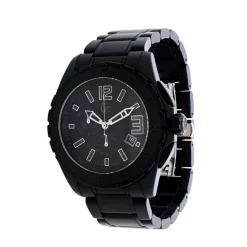 Homme Guess Montre Homme Sport Class XXL en Acier noire