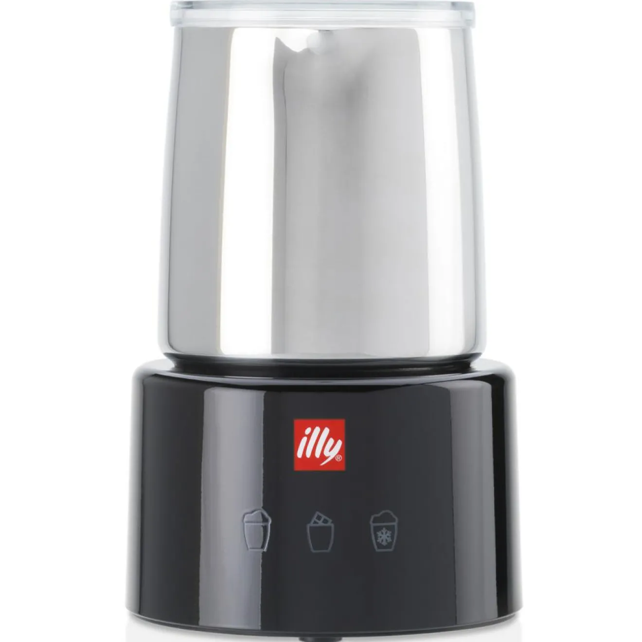 Illy Mousseur à lait noir