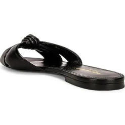 Clearance Saint Laurent Mules en Cuir noires
