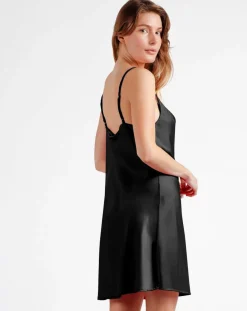 Femme Mr Wonderful Nuisette à bretelles noire