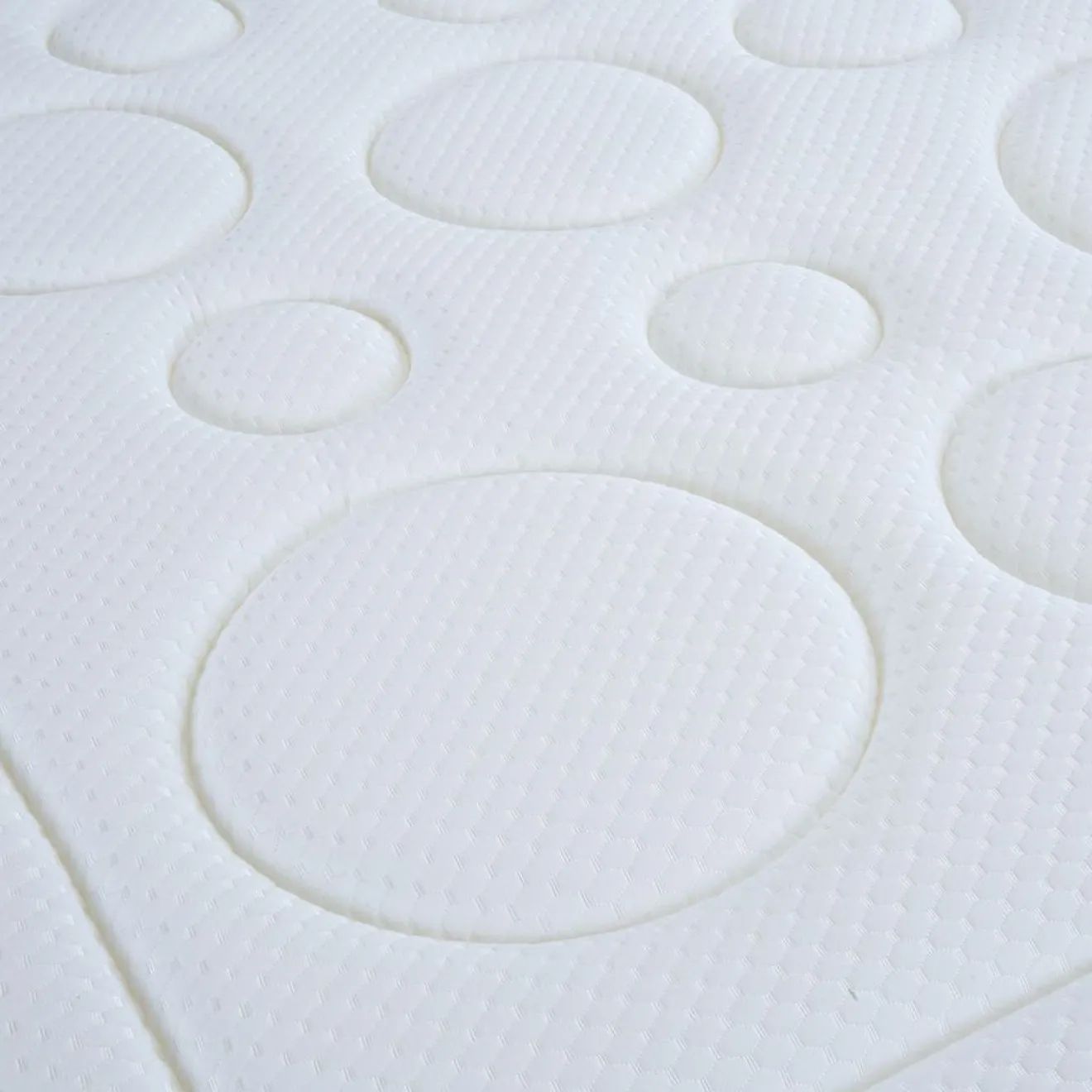 Bellecour Pack Prêt à Dormir Tivoli Matelas + Sommier + Accessoires blanc - 180x200 cm