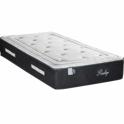 Bellecour Pack prêt-à-dormir Privilège blanc/gris - 90x190 cm