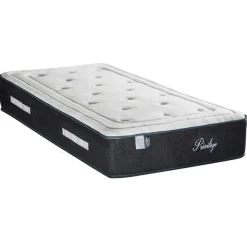 Bellecour Pack prêt-à-dormir Privilège blanc/gris - 90x200 cm