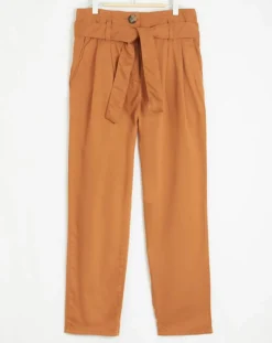Caroll Pantalon 7/8 fuselé June tabac