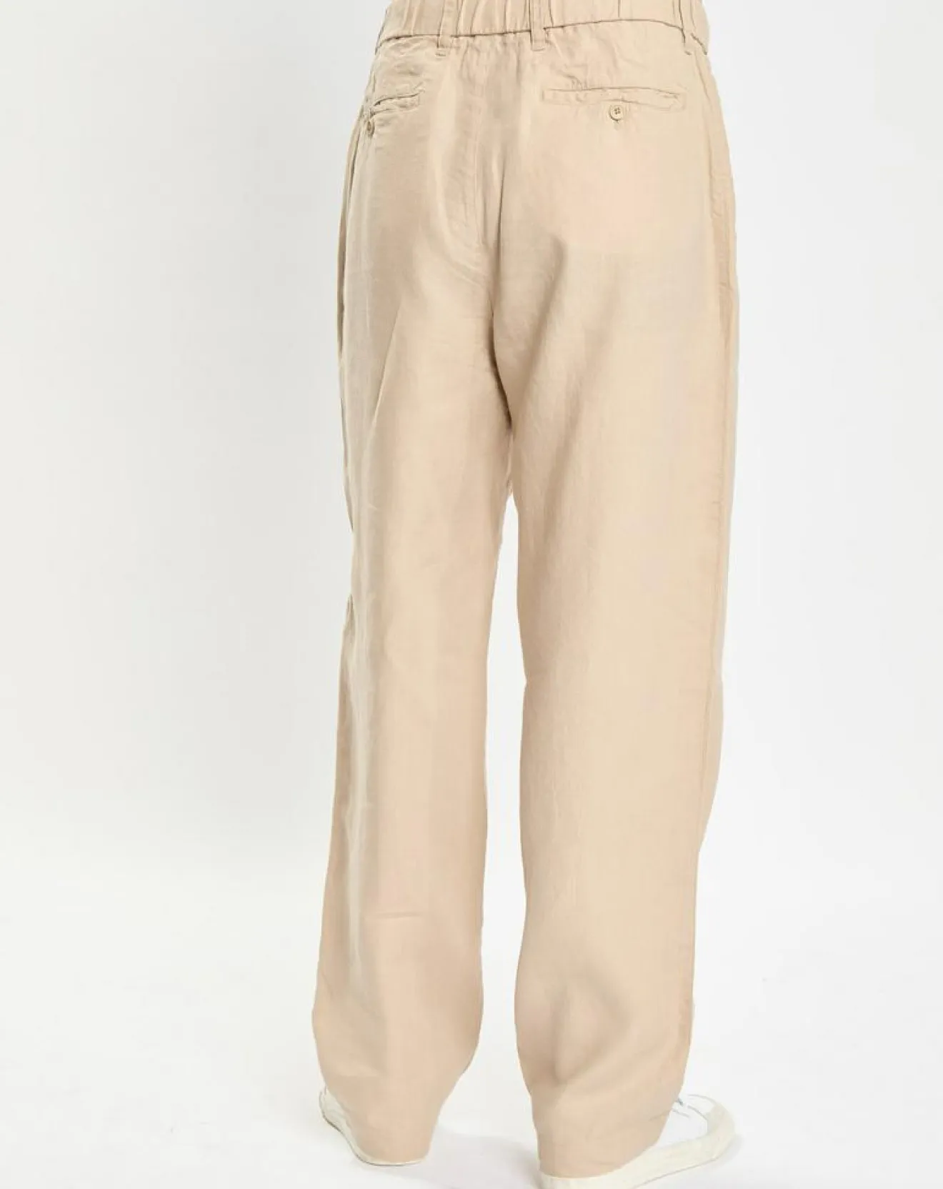 Best Marc O'Polo Pantalon 100% Lin Mossbo Pant Pinces beige
