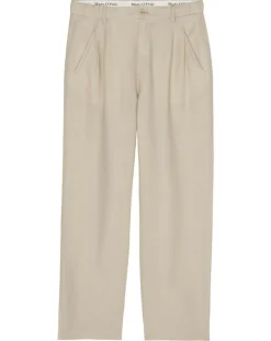 Best Marc O'Polo Pantalon 100% Lin Mossbo Pant Pinces beige