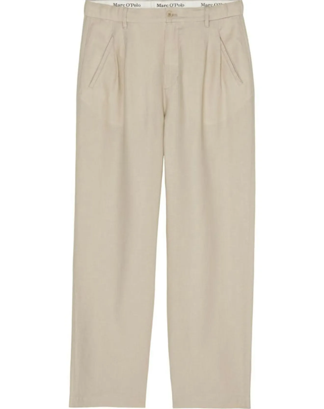 Best Marc O'Polo Pantalon 100% Lin Mossbo Pant Pinces beige