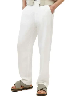 Hot Marc O'Polo Pantalon 100% Lin Mossbo Pant Pinces blanc