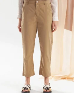 Femme Chloé Stora Pantalon Porto camel