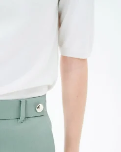 Femme Caroll Pantalon ajusté Phileas céladon