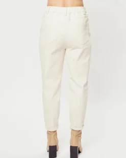 Femme See u Soon Pantalon Anais blanc