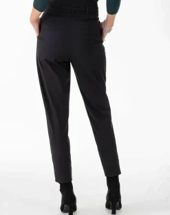 New Indies Pantalon avec Ceinture Hadrien noir