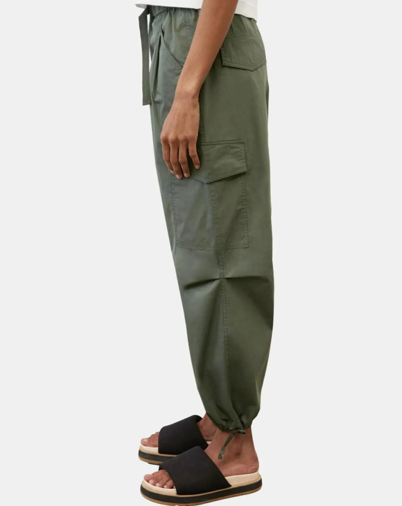 Clearance Marc O'Polo Pantalon cargo Explorer kaki