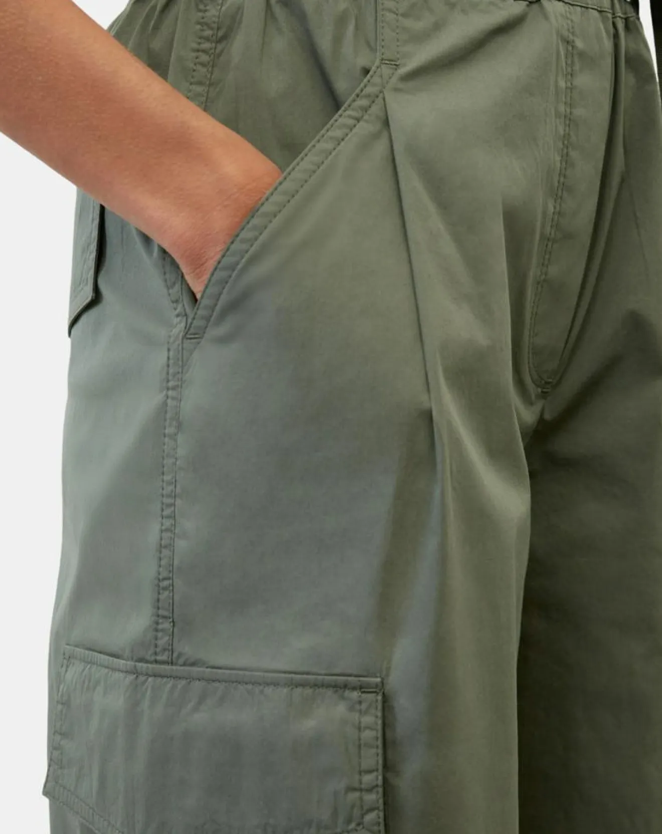 Clearance Marc O'Polo Pantalon cargo Explorer kaki