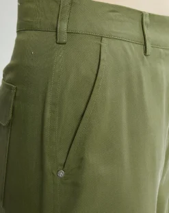 Femme Scotch & Soda Pantalon Cargo kaki