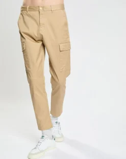 Clearance Scotch & Soda Pantalon cargo Regular Fit uni beige