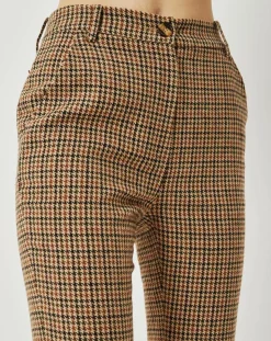 Femme Manoush Pantalon Carnaby marron