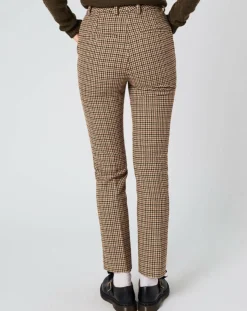 Femme Manoush Pantalon Carnaby marron