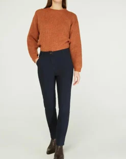 Sale Jodhpur Pantalon chino Bill bleu marine