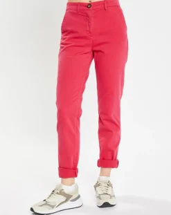 Femme Jodhpur Pantalon chino Cyrilp rose foncé