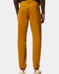 Homme Galeries Lafayette Pantalon Chino droit Kutdroit camel
