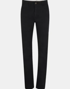 Homme Galeries Lafayette Pantalon Chino en Coton Bio Relax Kutrelax noir