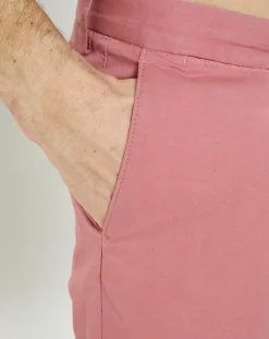 Hot Hackett London Pantalon chino Milleraie rose moyen