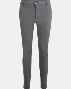 Homme Hackett London Pantalon Chino Slim Armure gris