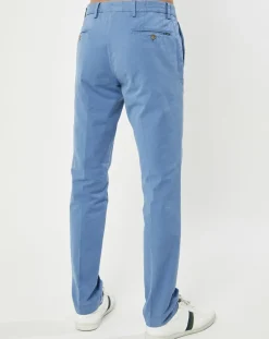 Sale Hackett London Pantalon chino Slim Fit Core Kensington bleu moyen
