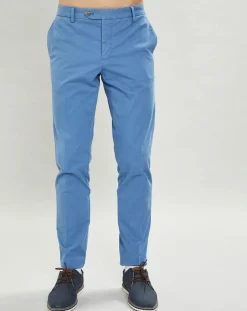 Sale Hackett London Pantalon chino Slim Fit Core Kensington bleu moyen