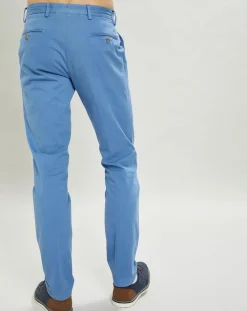 Sale Hackett London Pantalon chino Slim Fit Core Kensington bleu moyen