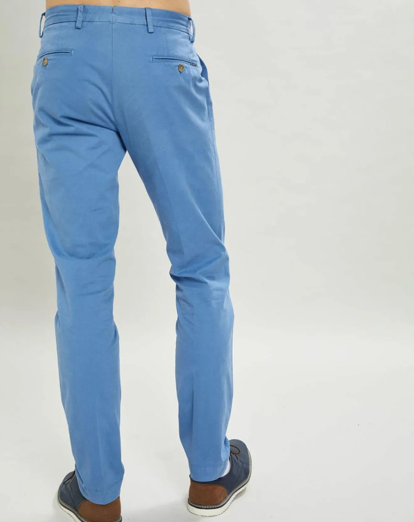 Sale Hackett London Pantalon chino Slim Fit Core Kensington bleu moyen