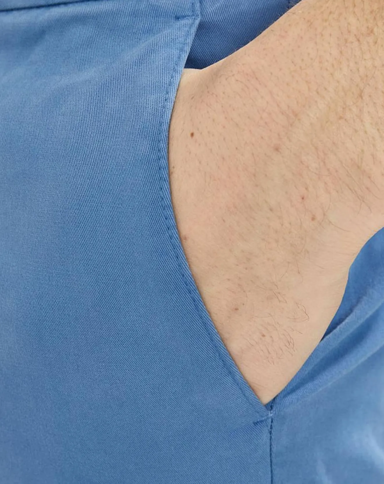 Sale Hackett London Pantalon chino Slim Fit Core Kensington bleu moyen