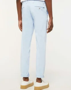 Clearance Hackett London Pantalon Chino Slim Fit Kensington bleu clair